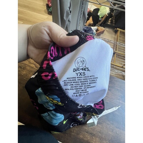 BUC-EE'S Swim Trunk Youth XSmall All Over Galaxy Space Print with Pockets, Lined - Picture 3 of 3